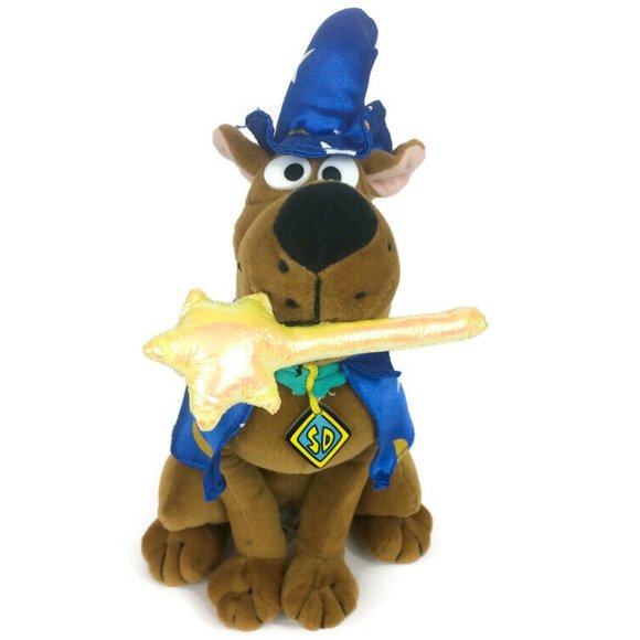 Scooby Doo Wizard Magician Plush 12" Stuffed Animal Toy Network Magic Cape Stars - Picture 2 of 12